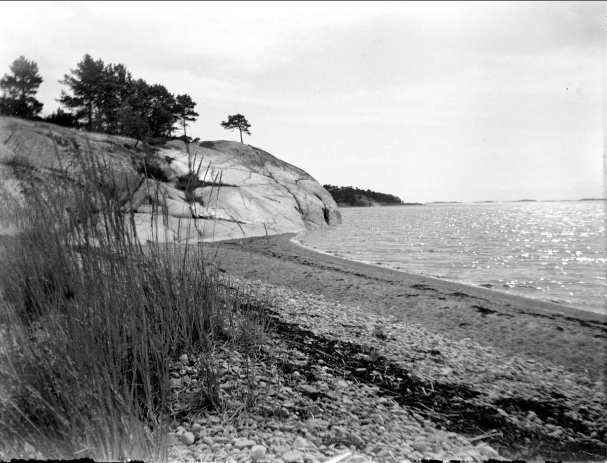 August Fredrik Schagerström, Sandhamn, Stockholm archipelago August 1927