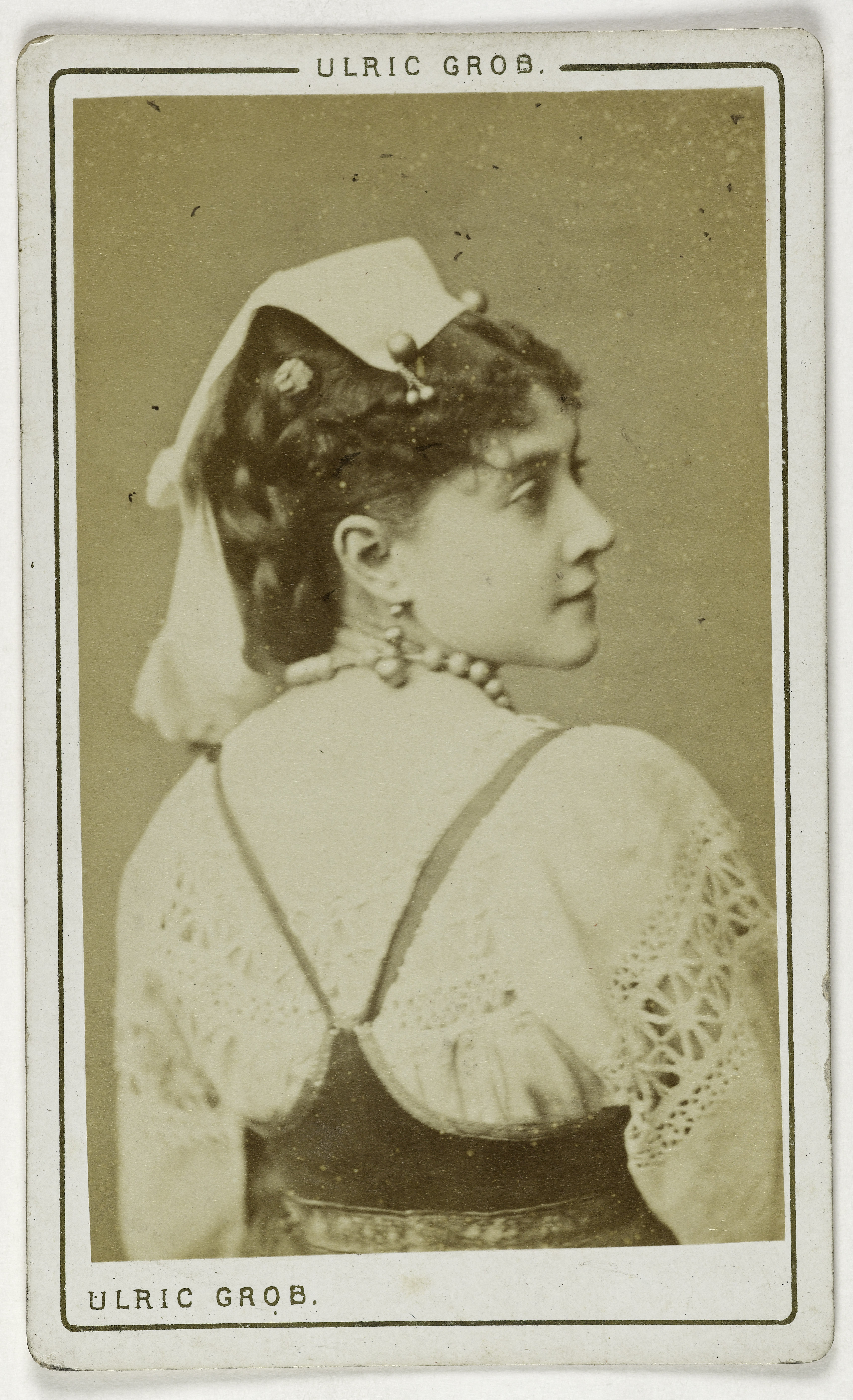Ulric Grob, Portrait d'Héricourt, (actrice au Palais-Royal)