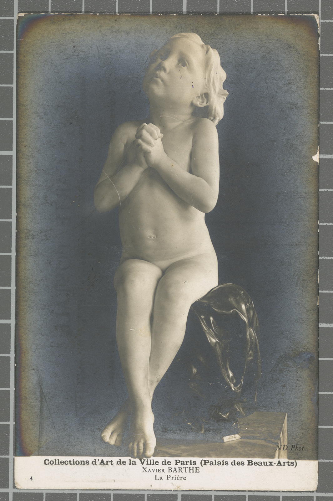 Desconegut, Collections d'Art de la Ville de Paris (Palais des Beaux-Arts). Xavier Barthe. 4 La Prière