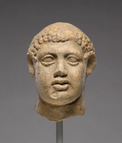 Unknown, Head of a Man
