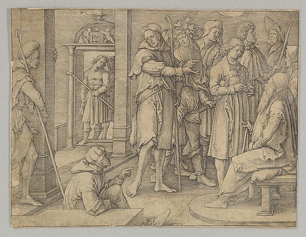 Lucas van Leyden, Joseph Telling His Dream to Jacob