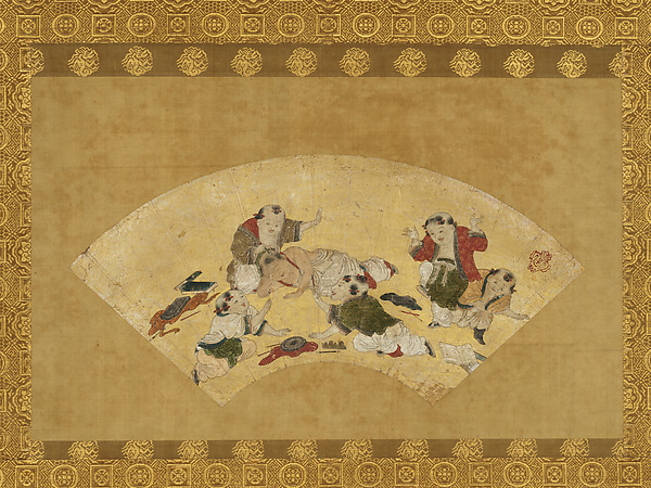 Kano Motonobu 狩野元信, Chinese Boys at Play
