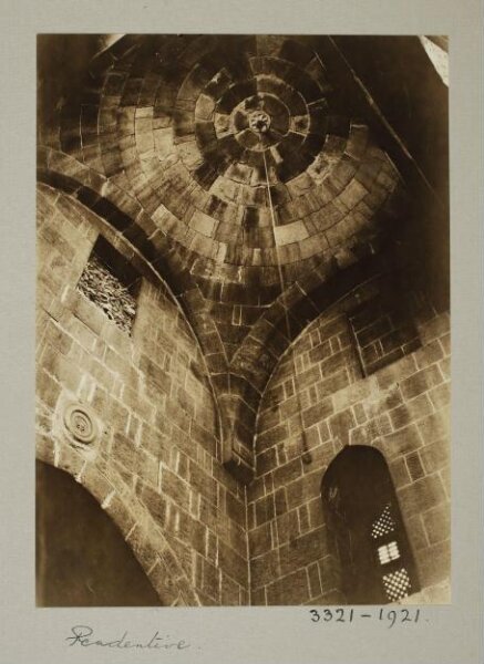 K.A.C. Creswell, Pendentive of dome in the mausoleum of Ibrahim Khalifa Jindyan, Cairo