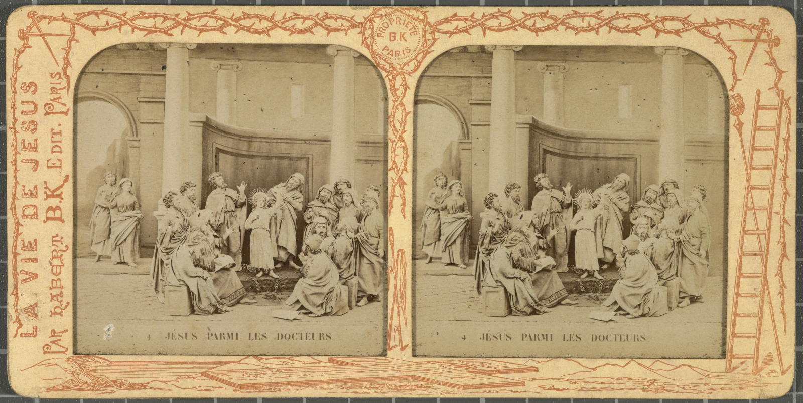 Desconegut, Jésus parmi les docteurs B.K. Editeur