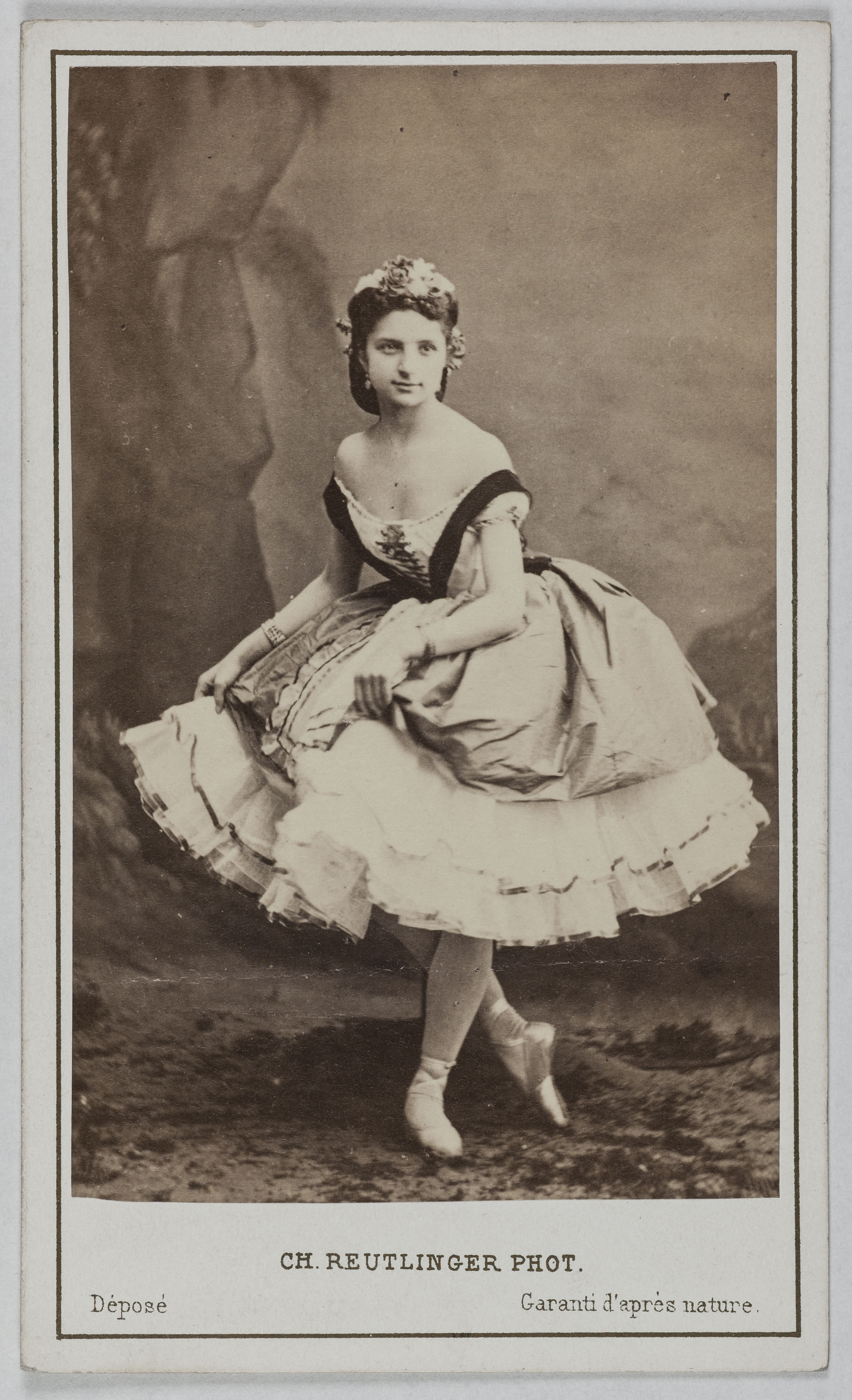 Charles Reutlinger, Portrait de Fioretti, (danseuse)