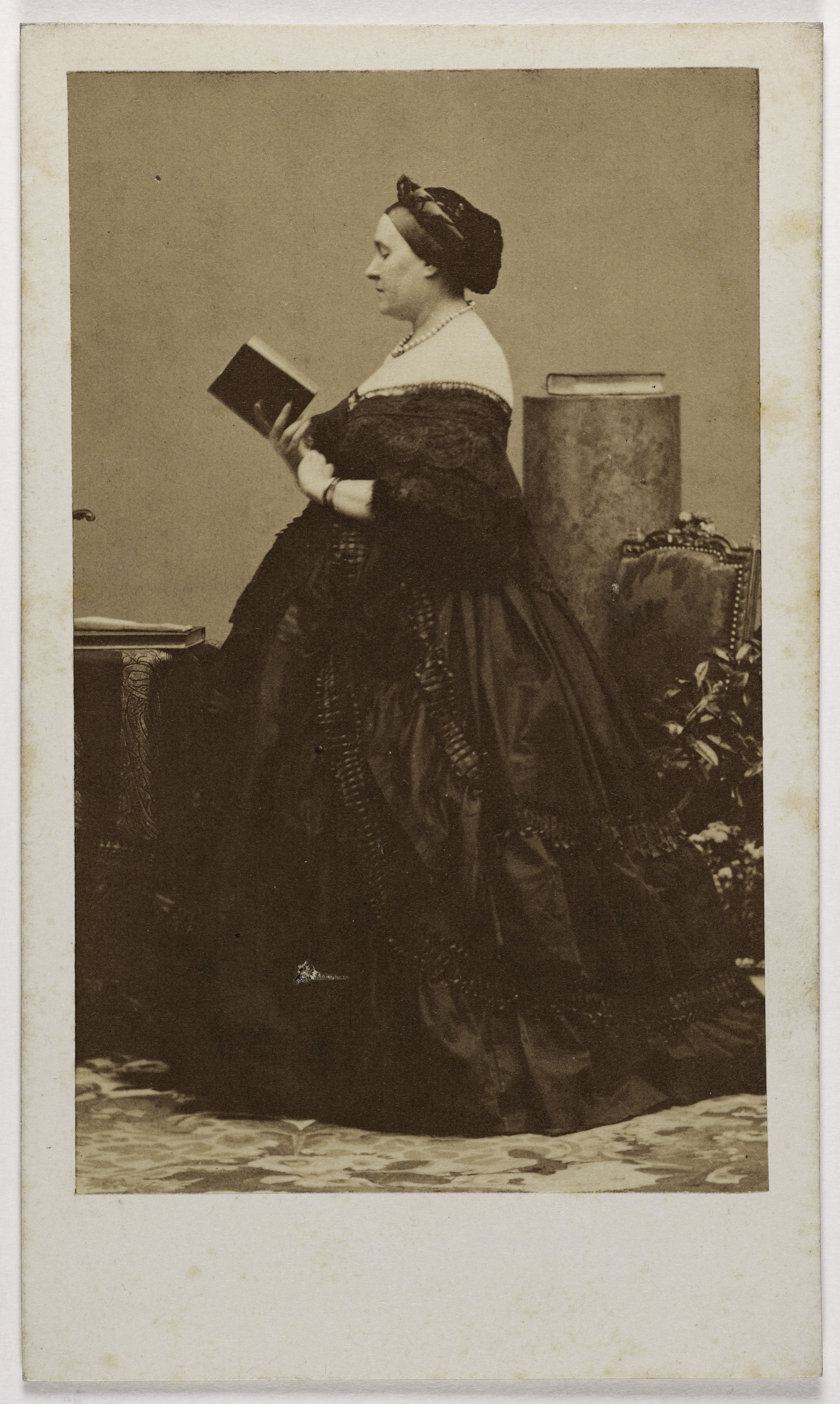 Disderi & Cie, Portrait de la Princesse Mathilde Bonaparte (Princesse de Demidoff), (1820-1904)