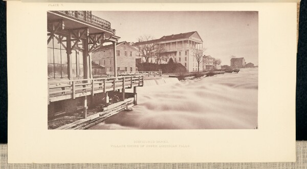 George Barker, Village Shore of the Upper American Rapids