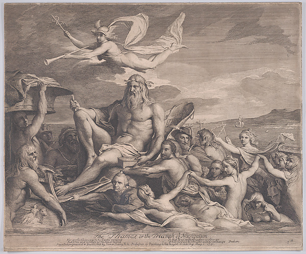 James Barry, The Thames, or the Triumph of Navigation