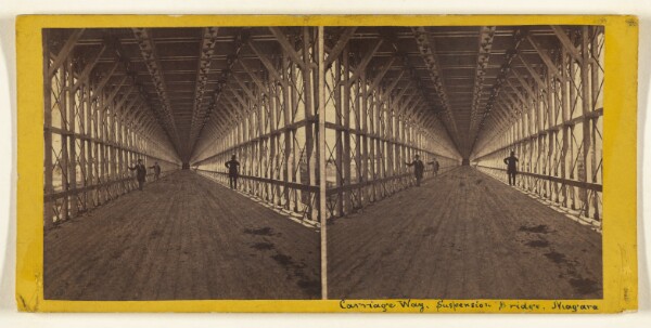 Edward and Henry T. Anthony & Co., Suspension Bridge, Carriage Way, Niagara