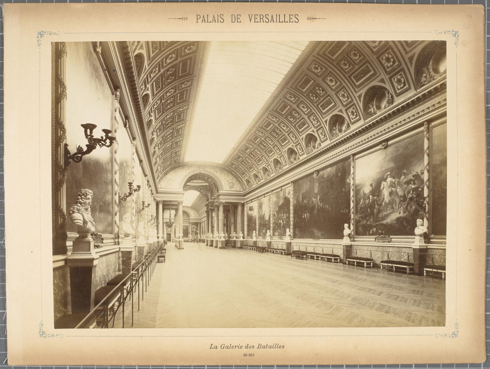 Desconegut, Palais de Versailles. Le Galerie des Batailles