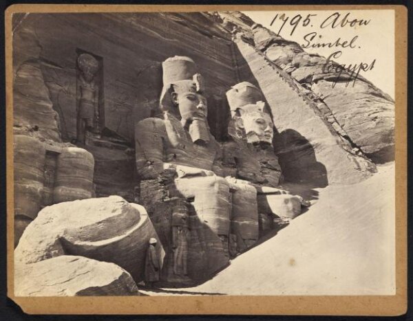 Francis Frith, Abou Simbel Egypt