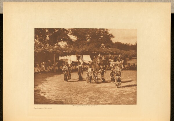 Edward S. Curtis, Dancers - Wichita