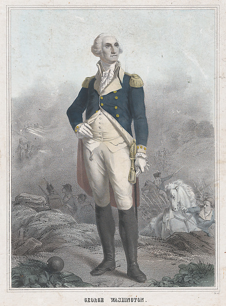 Anonymous, French, 19th century, George Washington