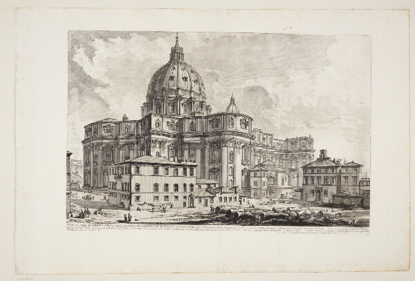 Giovanni Battista Piranesi, Peterskirken i Rom