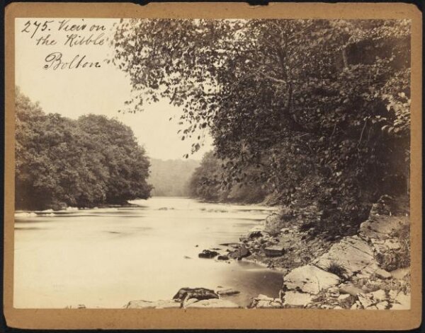 Francis Frith, View on the Ribble.  Bolton