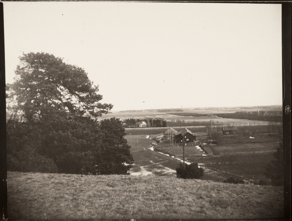 August Fredrik Schagerström, Utsikt från Tallbacken mot Vaksala, Uppsala 1928