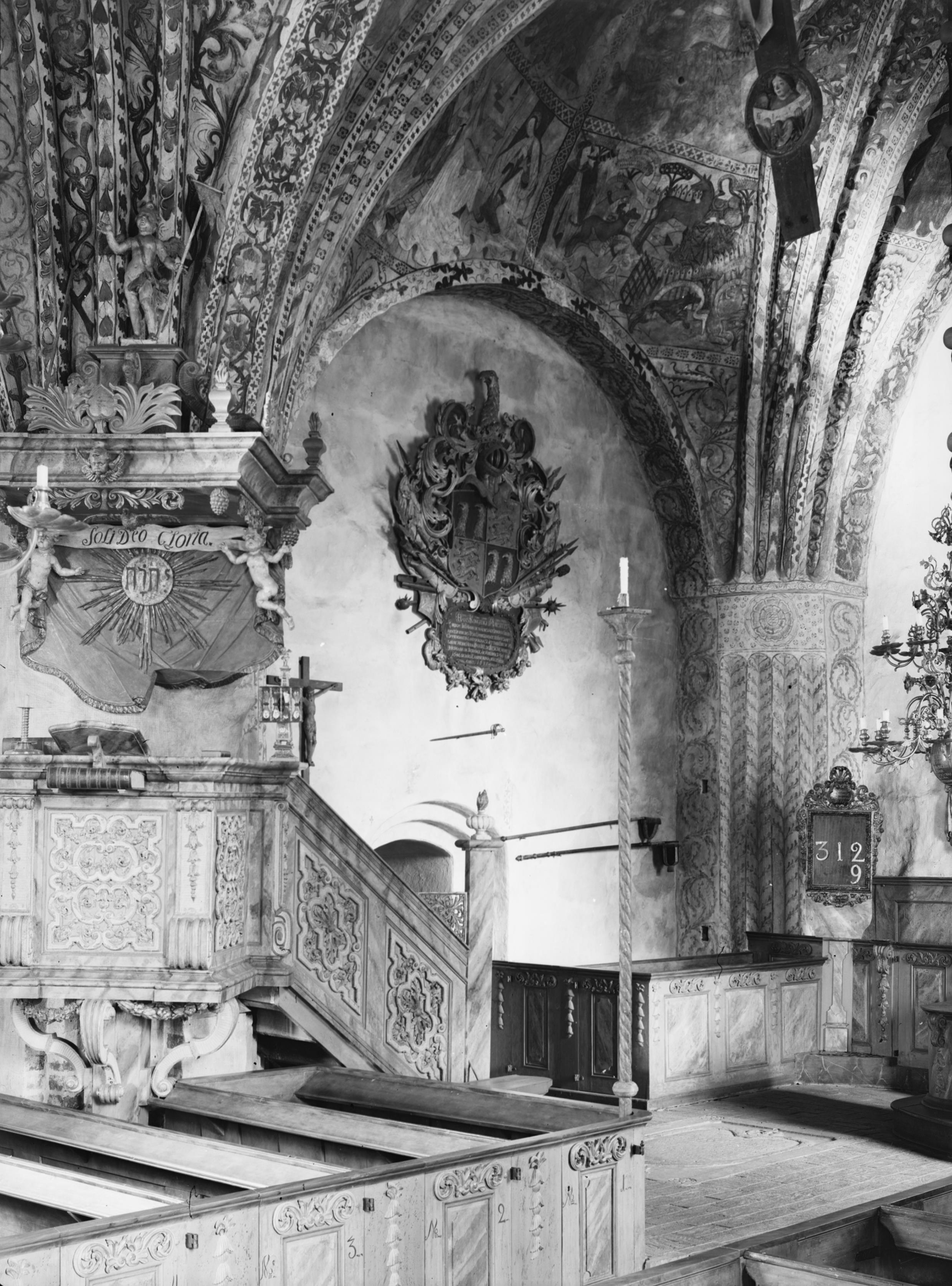 Iwar Anderson, Valö kyrka