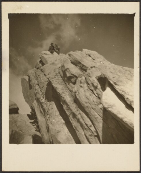 Louis Fleckenstein, [Figures on Rocks]