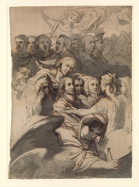 James Barry, Study for "Divine Justice"