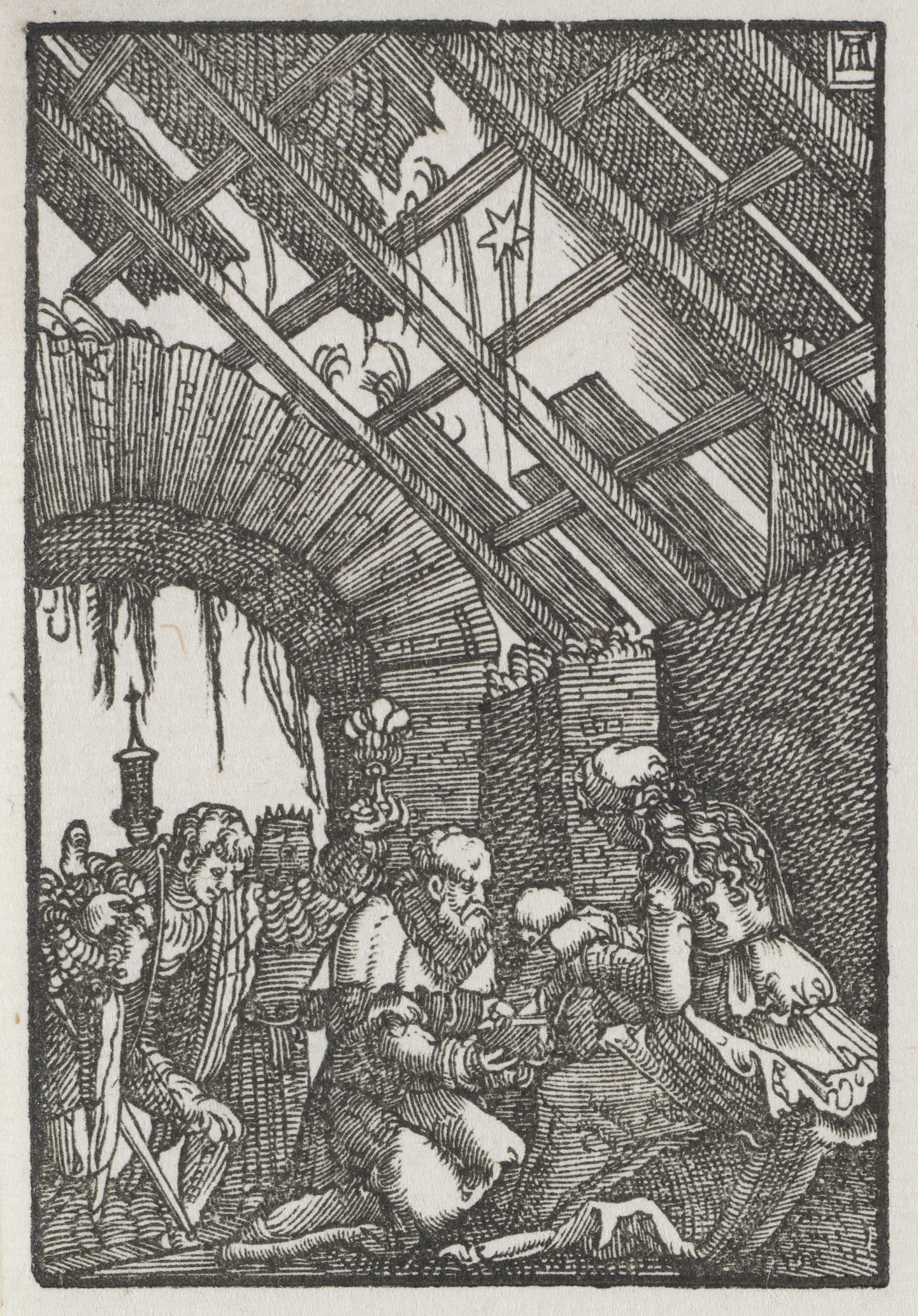 Albrecht Altdorfer, The Fall and Redemption of Man:  The Adoration of the Magi