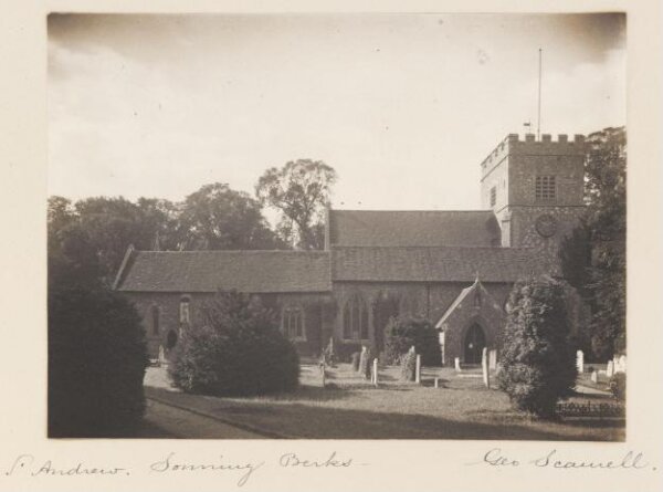 Scamell, George (Mr), National Photographic Record and Survey