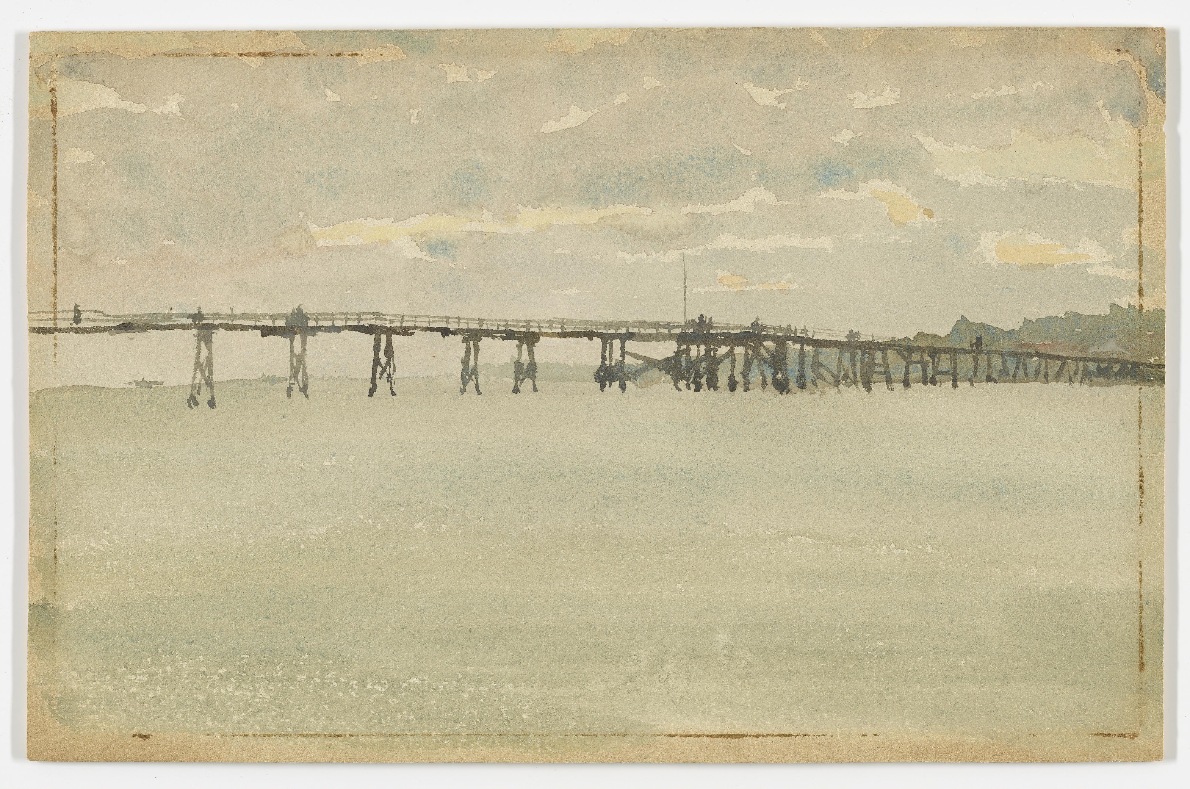 James McNeill Whistler, Grey and Silver–Pier, Southend