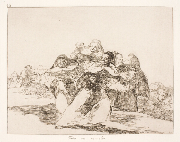 Francisco de Goya, Alt går på tværs (42)