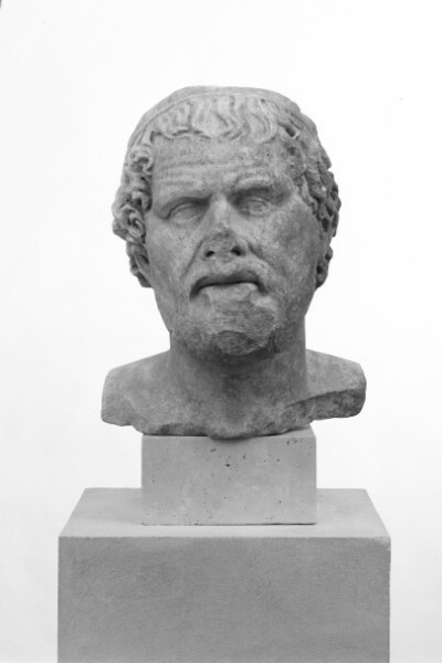 Unknown, Portrait Herm of a Greek Poet
