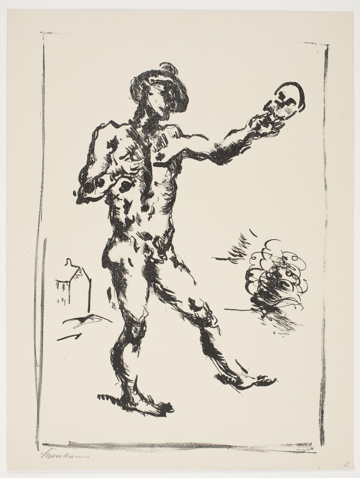 Vilhelm Lundstrøm, Stående figur