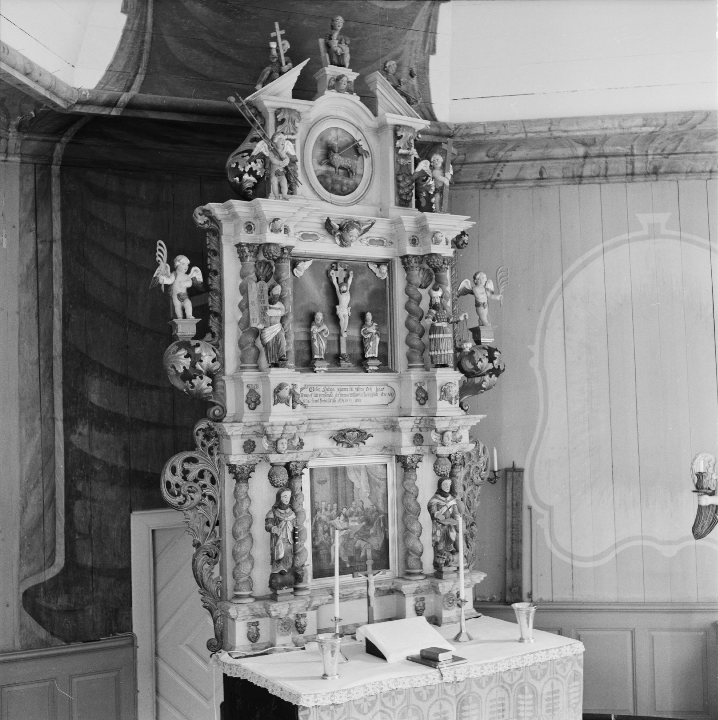 Åke Nisbeth, Långserud kyrka