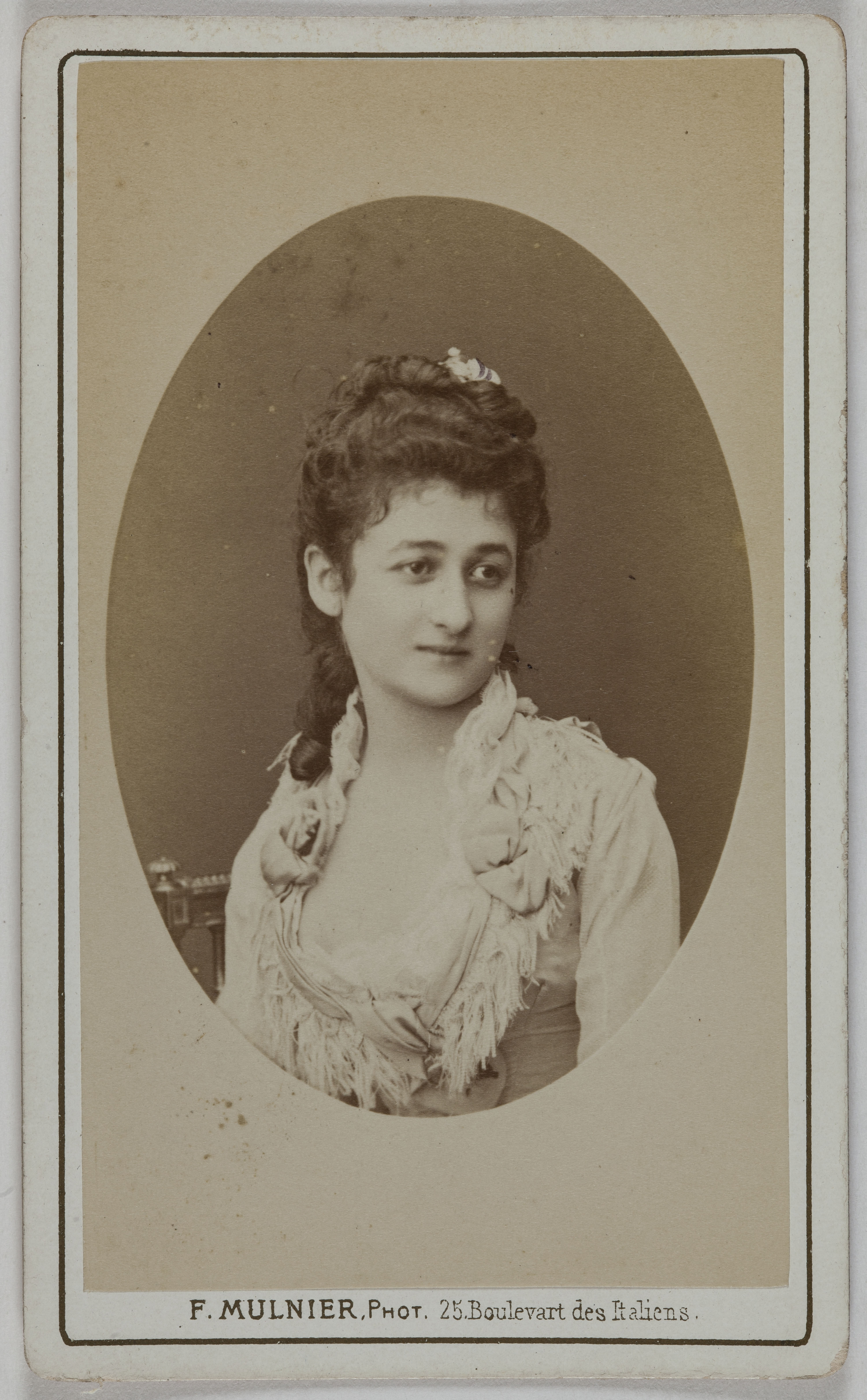 Ferdinand Mulnier, Portrait de Badia II (actrice)