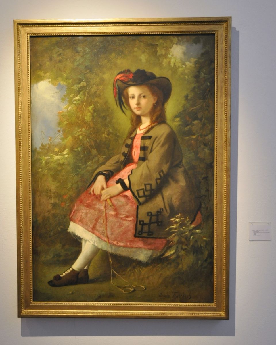 Anselm Feuerbach, Portrait der kleinen Giacinta Neri