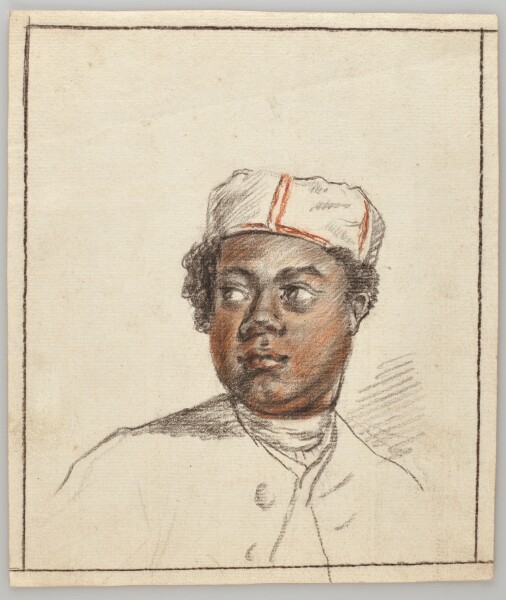Unknown, Portrait of an Unidentified Black Servant
