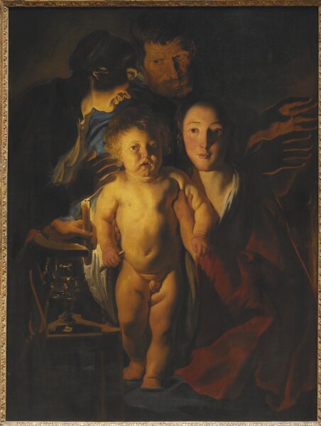 Jacob Jordaens, Den heliga familjen
