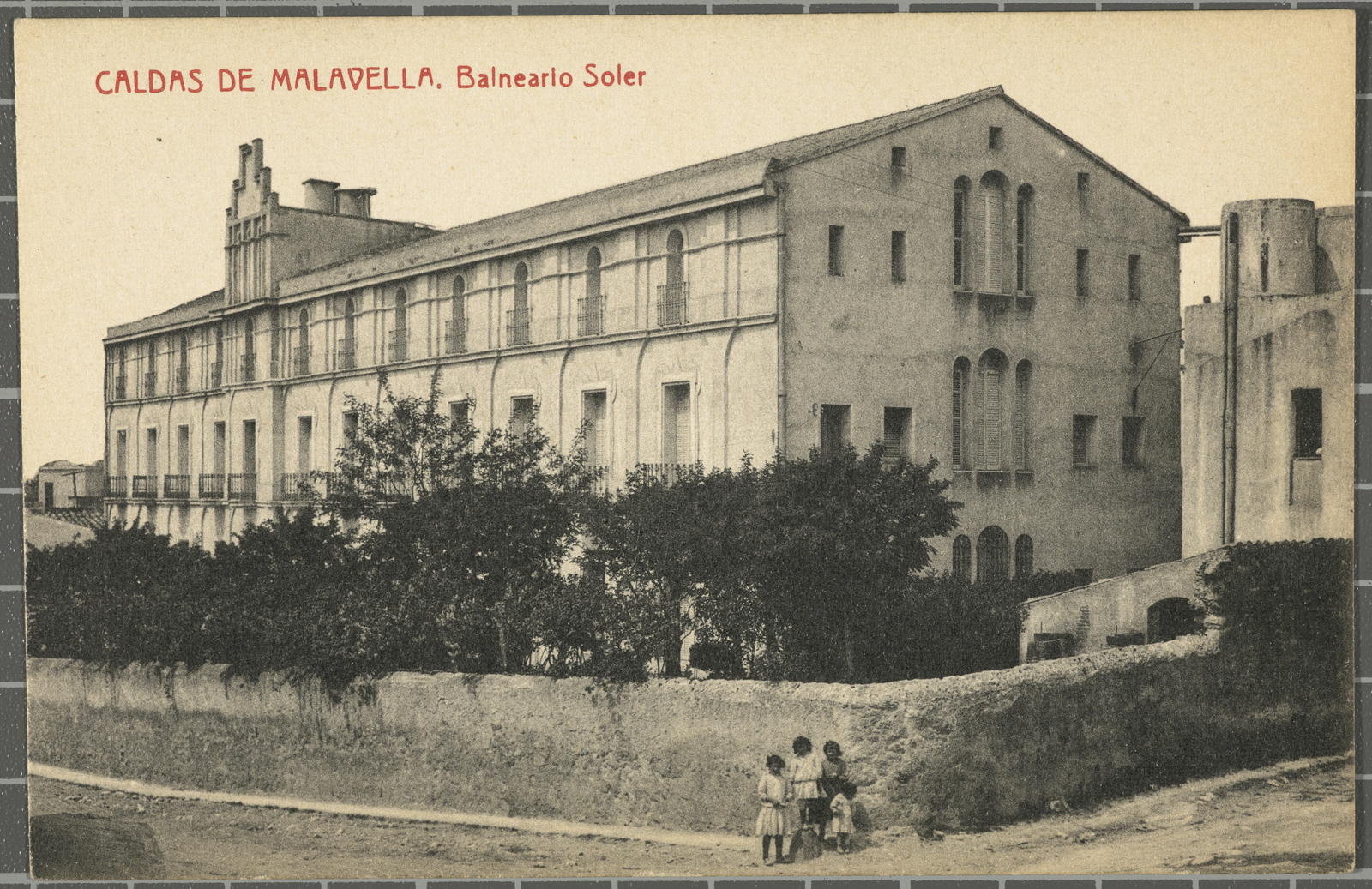Josep Thomas Bigas, CALDAS DE MALAVELLA. Balneario Soler