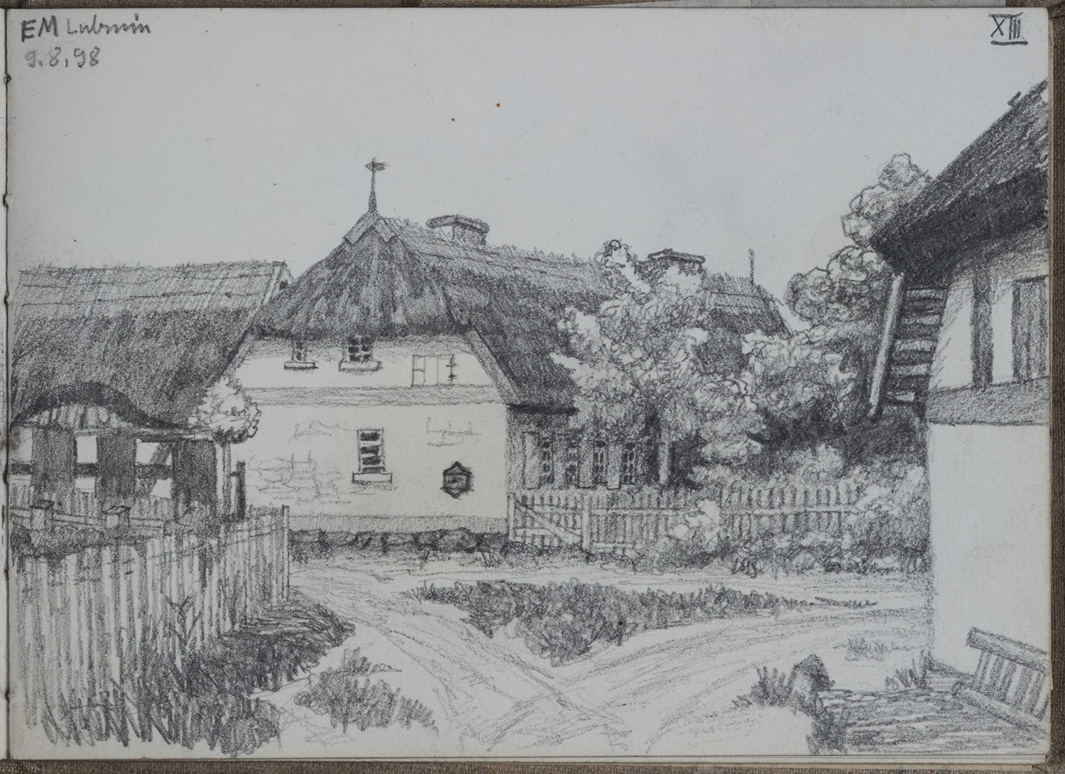 Ernst Morgenstern, Lubmin (Kr. Greifswald) (Skizzenbuch Ernst Morgenstern, Bl. IX)
