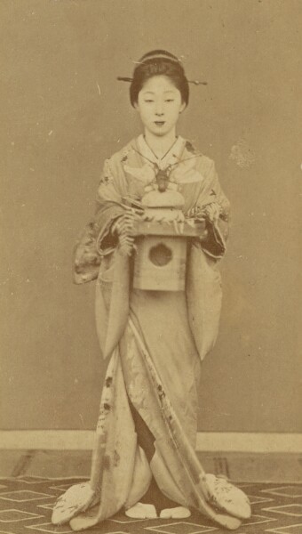 Unknown, Standing Japanese Woman]