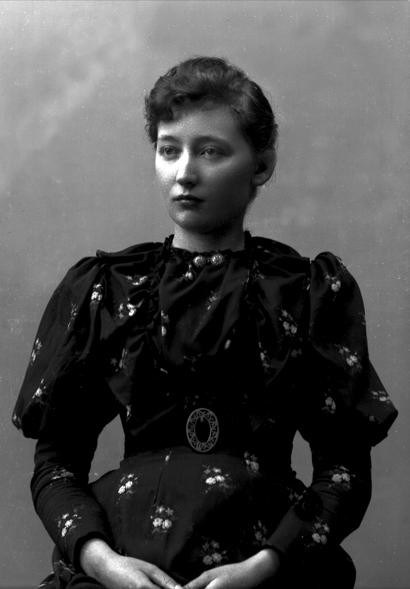 Gustav Borgen, Portrett, Hanna Marie Resvoll-Holmsen (1873-1943), botaniker.