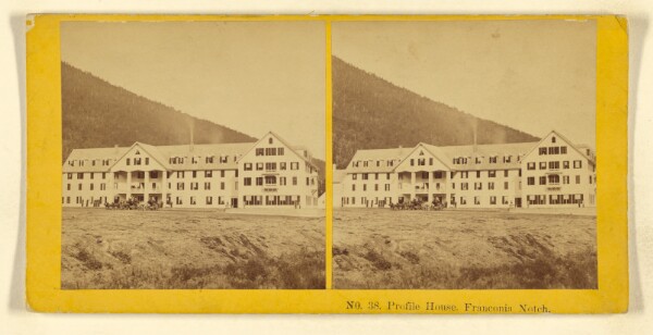 Benjamin West Kilburn, Profile House, Franconia Notch.
