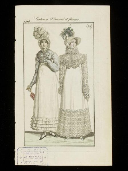Unknown, Costumes Allemands et Francois