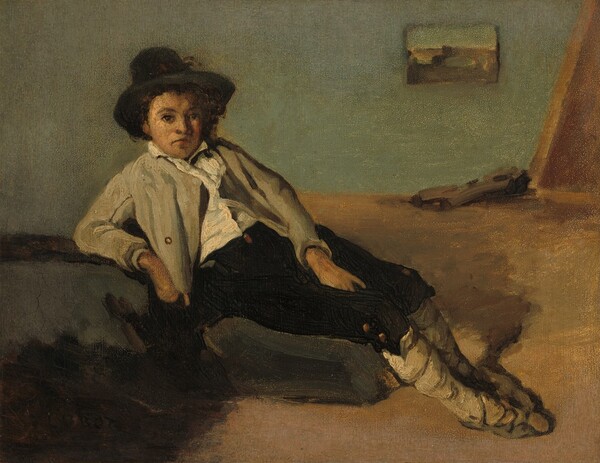 Jean-Baptiste-Camille Corot, Italian Peasant Boy