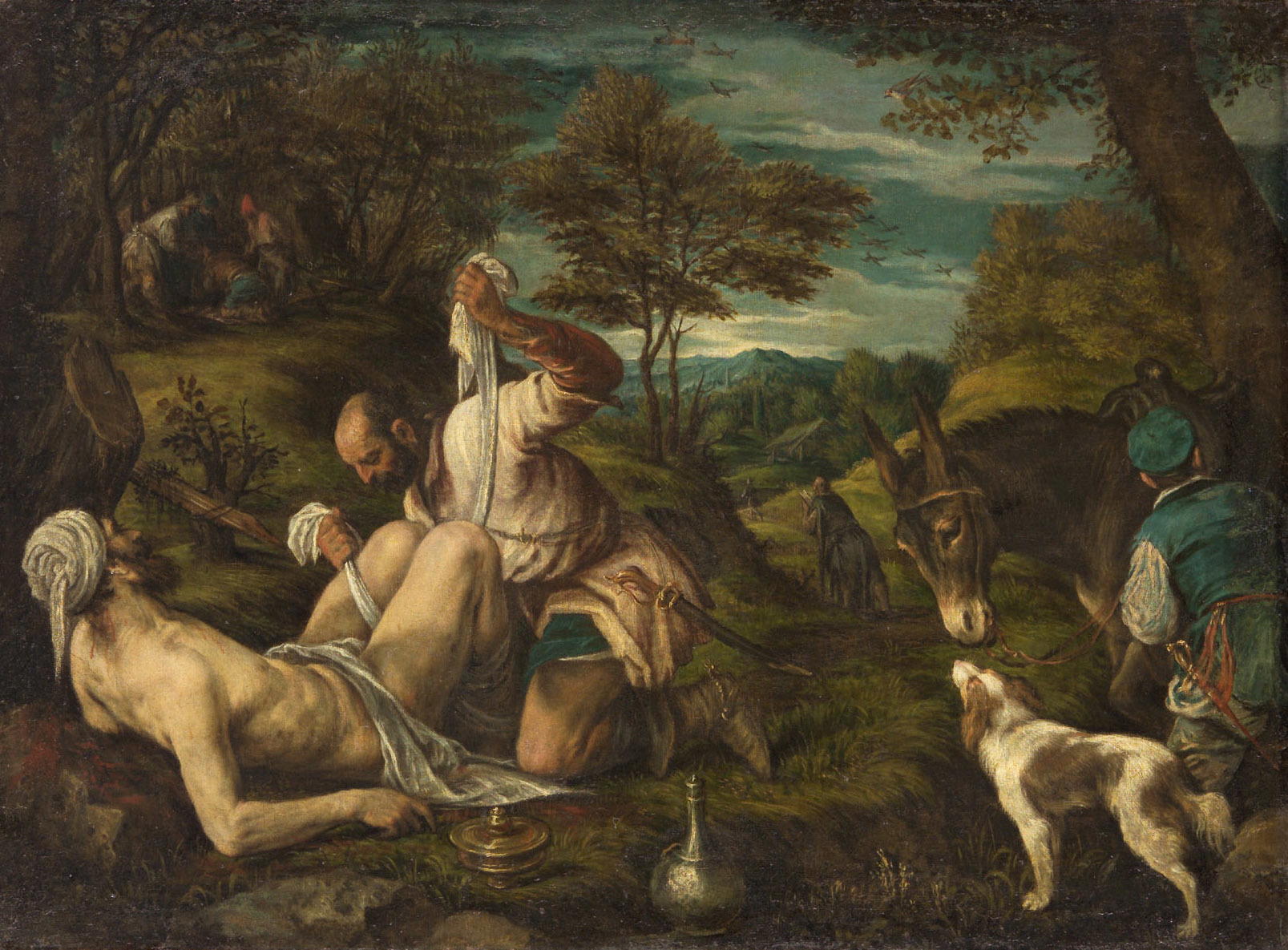 Francesco Bassano the Younger, The Good Samaritan