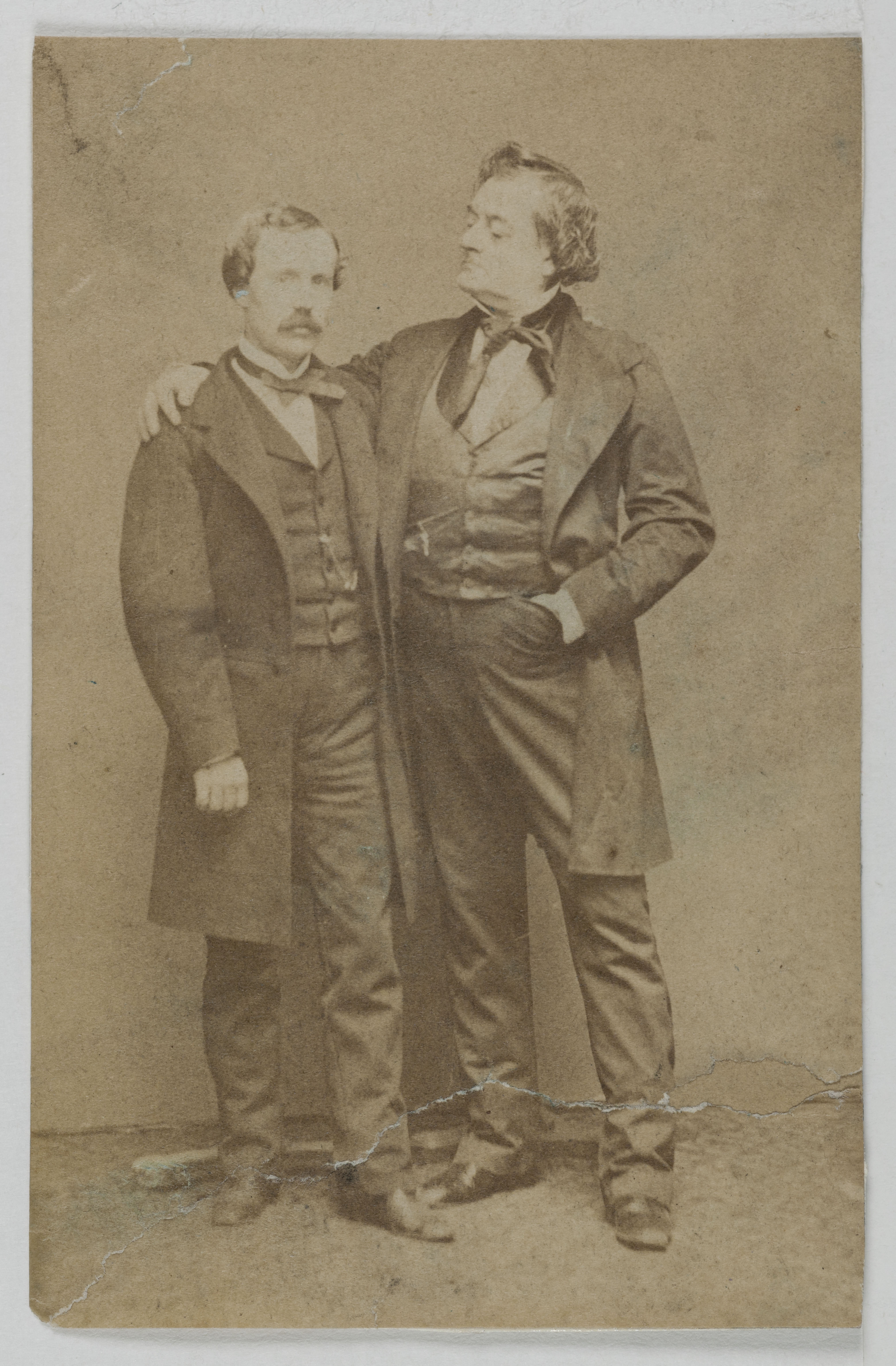 Anonyme, Portrait de Frédérick Lemaître, (Antoine-Louis-Prosper Lemaître, 1800-1876), (acteur)