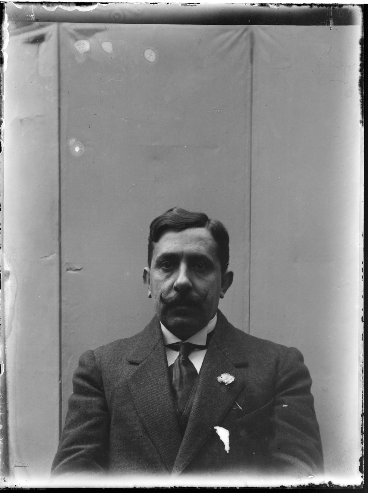 Desconegut, [Portrait of Joaquim Ruiz]