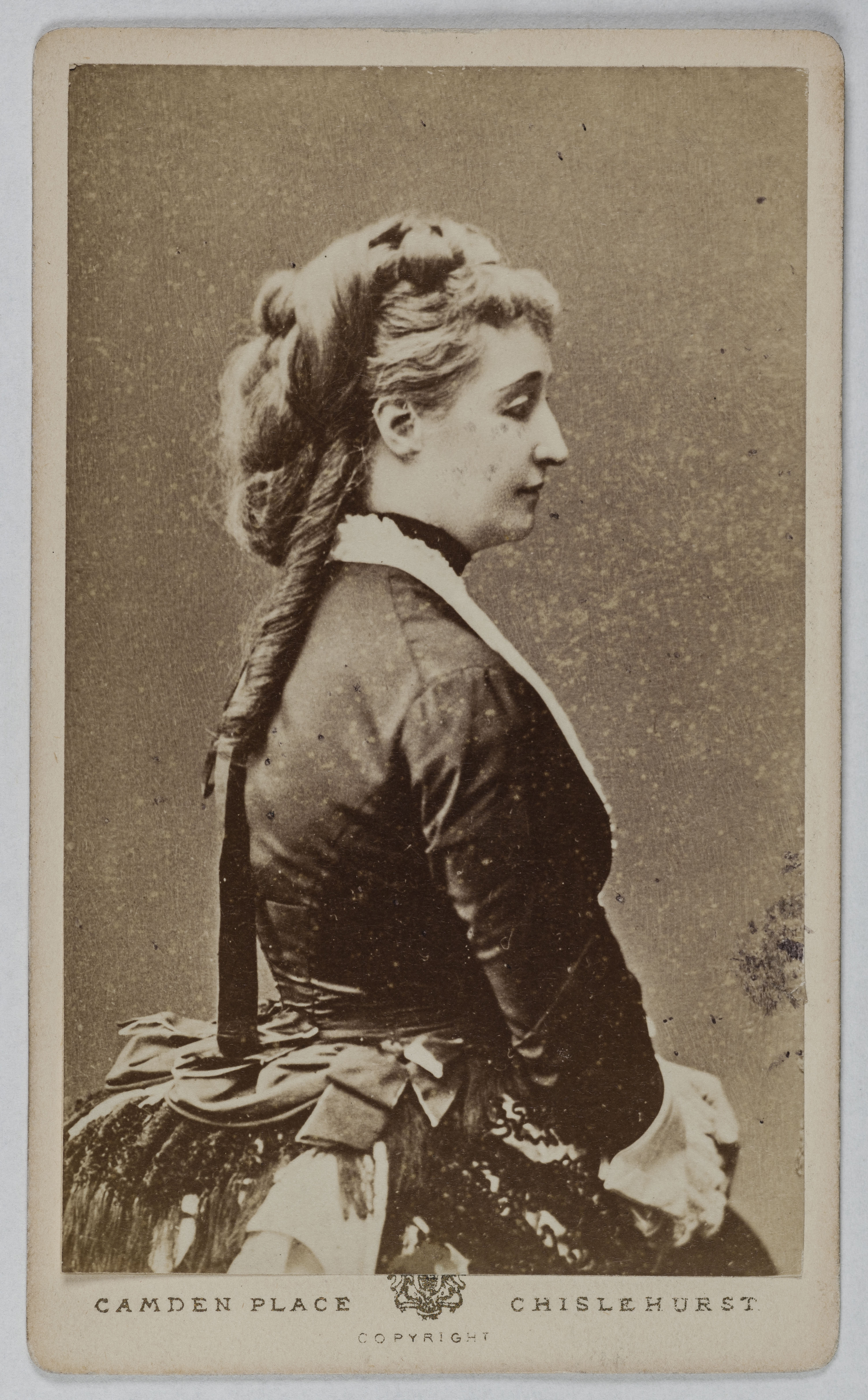 Anonyme, Portrait de l'impératrice Eugénie, (Eugénie de Montijo), (1826-1920)