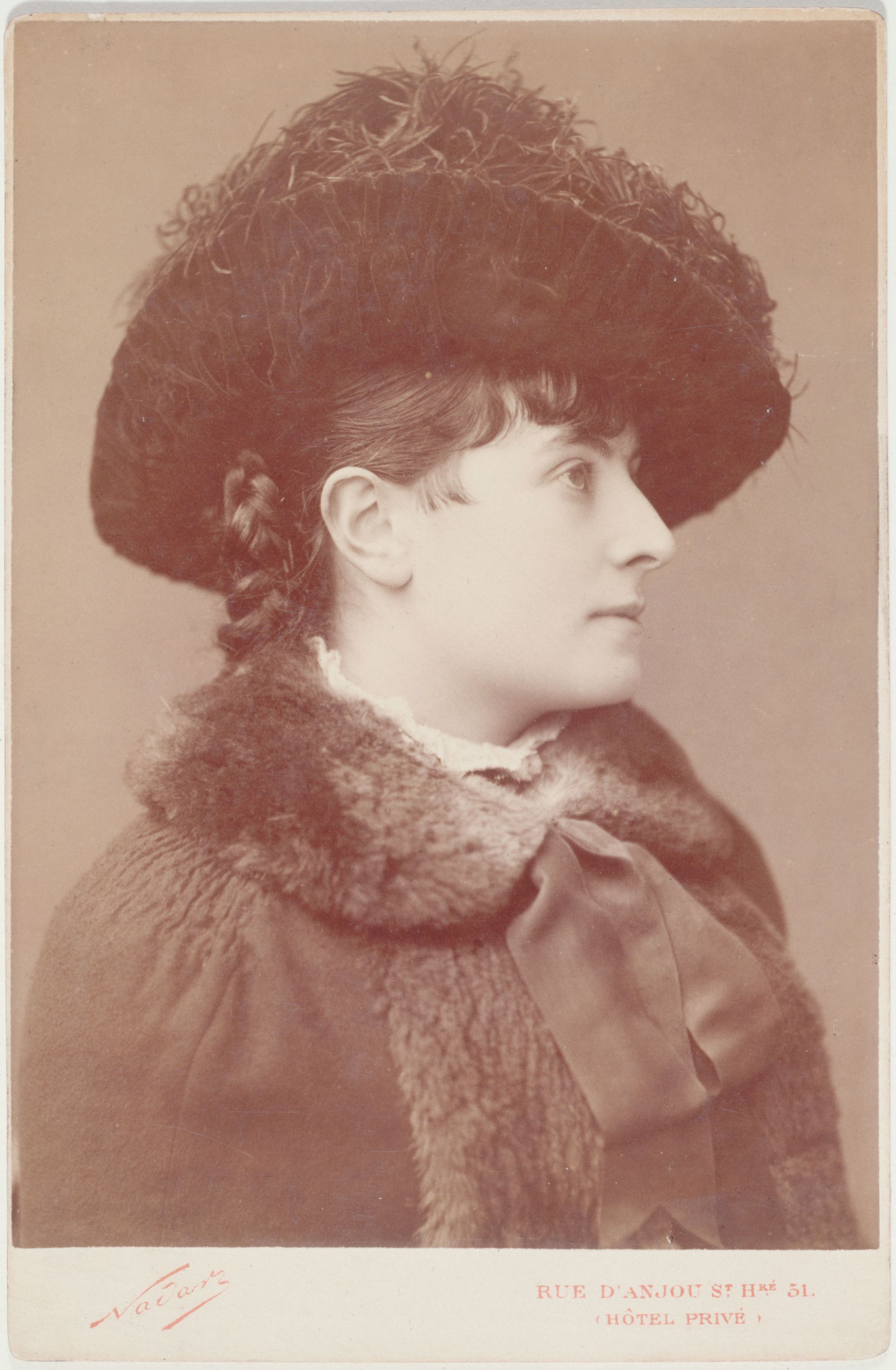 Atelier Nadar, Portrait de Marcelle Julien, actrice