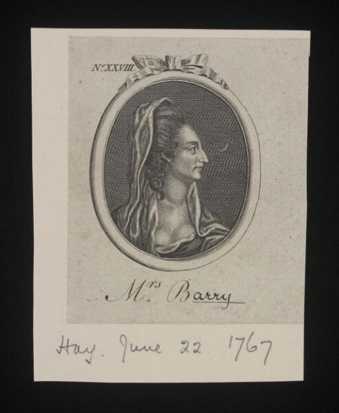 Unknown, Mrs Barry