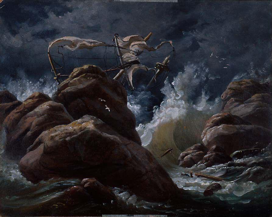 Knud Baade, Shipwreck