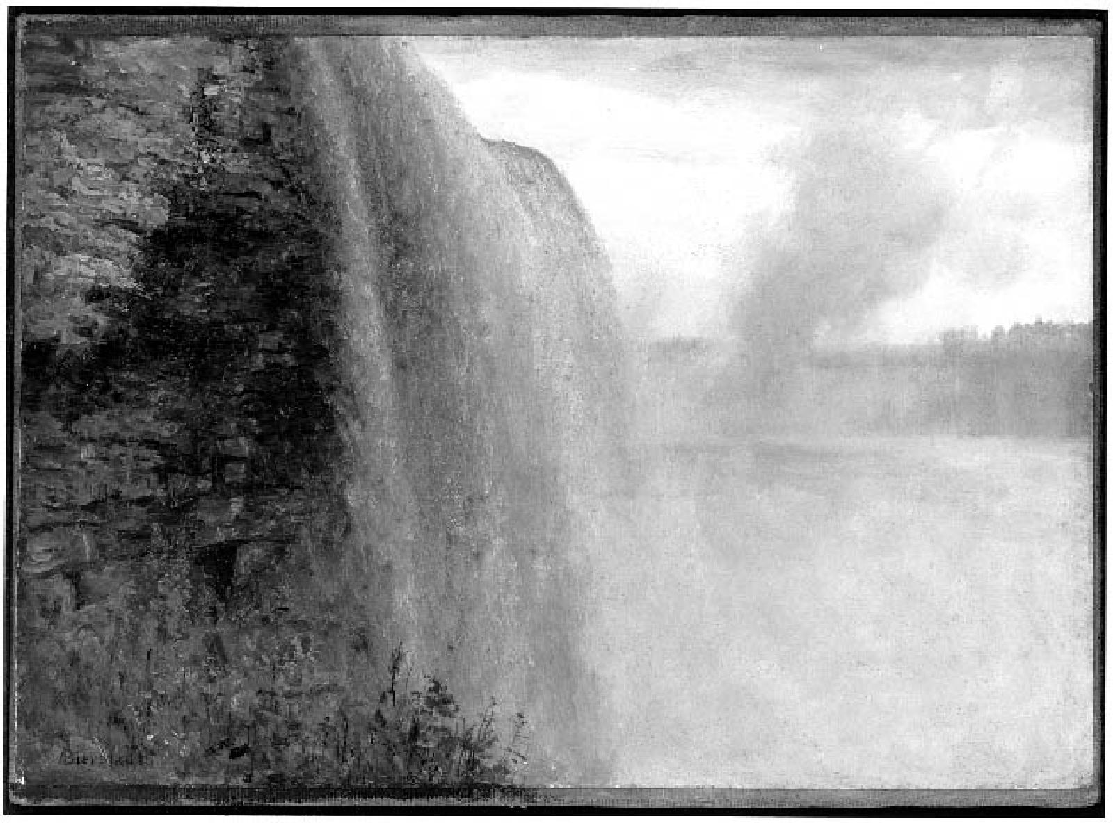 Albert Bierstadt, Niagara from the American Side