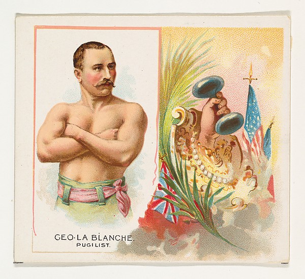 Allen & Ginter, George La Blanche, Pugilist, from World's Champions, Second Series (N43) for Allen & Ginter Cigarettes